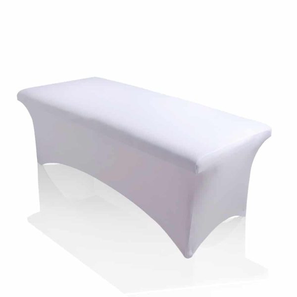 Stretch Beauty Bed Cover - White